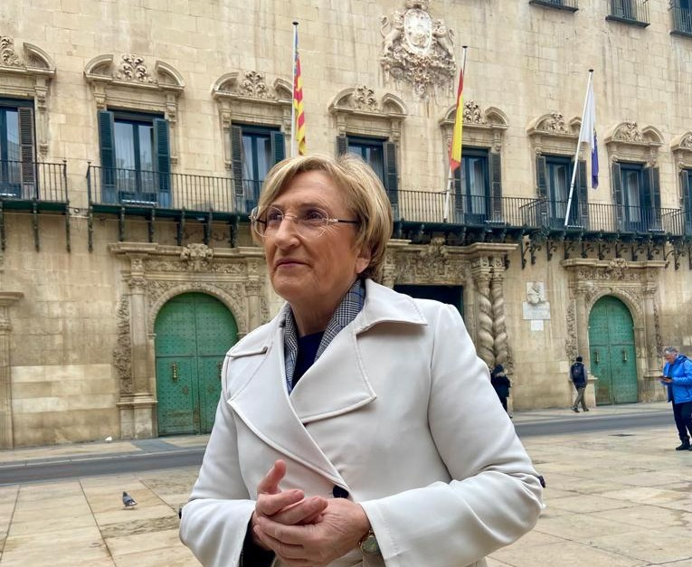 La candidata del PSOE a la Alcaldía de Alicante, Ana Barceló. - 