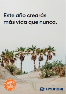Colabora con Hyundai para plantar un oasis en el Desierto