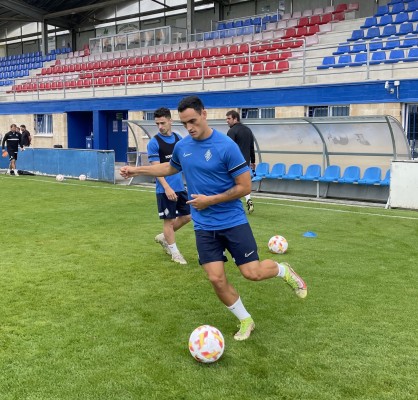 Toni Herrero vuelve a ser importante en el Amorebieta