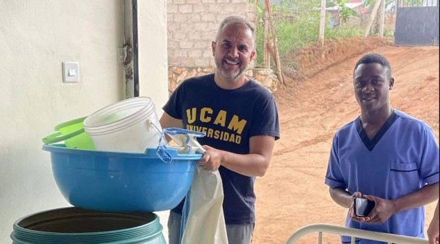 Manuel Pardo, vicedecano de la UCAM, parte a Turquía para ayudar a las víctimas del terremoto