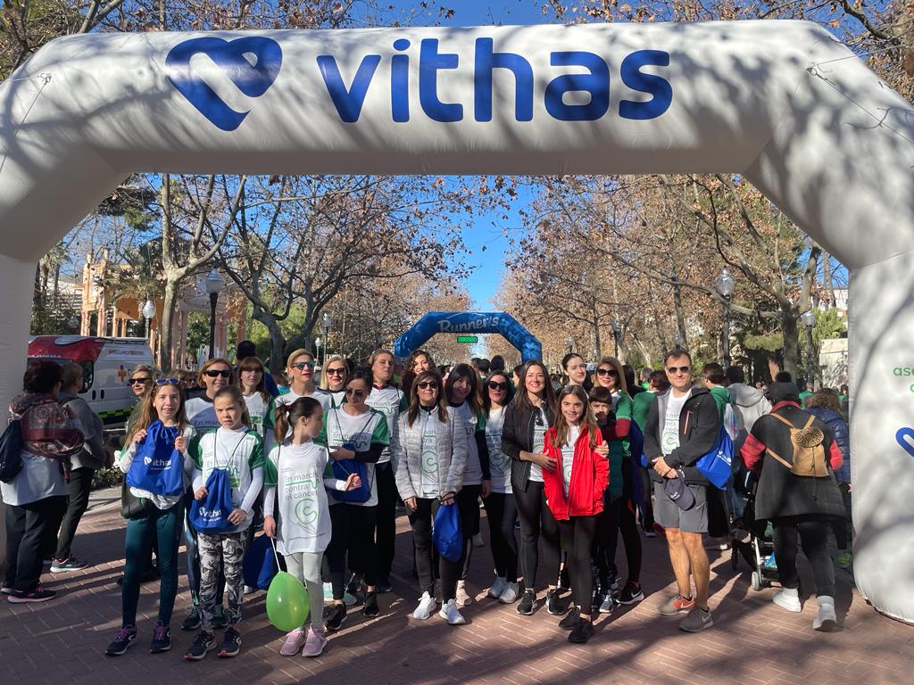 Vithas Castellón apoya la VII Marcha Contra el Cáncer con la participación de 100 profesionales