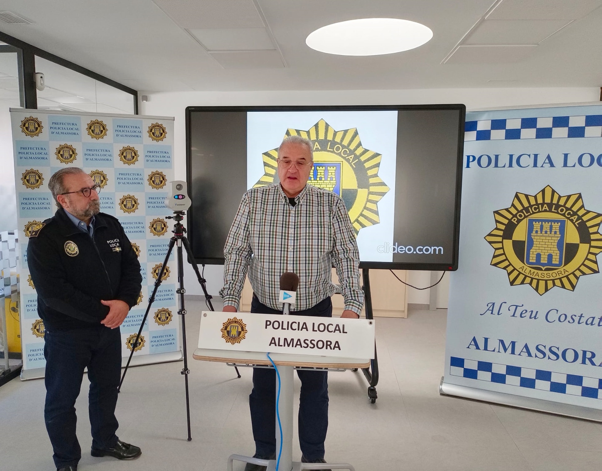 La Policía Local de Almassora adquiere un radar para seguridad vial en entornos sensibles