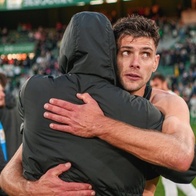 Tres goles por primera vez en la temporada
