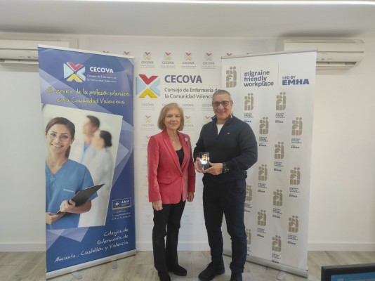 El Cecova firma un convenio con la Alianza Europea de Asociaciones de
Pacientes con Migraña y Cefalea