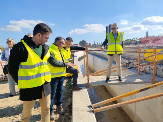 El Consell culmina las obras de la acequia de Alquibla: abastece a 1.433 hectáreas de la Vega Baja
