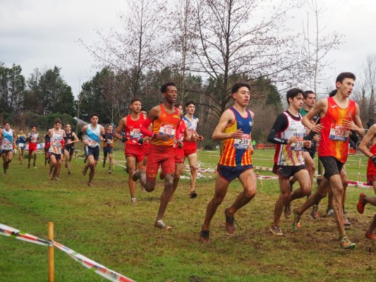 Petros Sánchez, noveno sub-20, mejor murciano en el Nacional de cross 