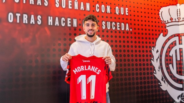 Morlanes, cedido al Mallorca con opción de compra obligatoria en caso de permanencia