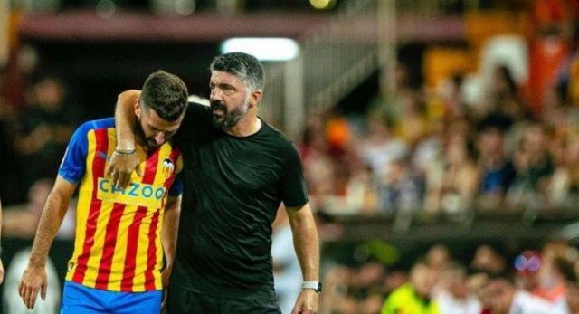 Varios jugadores del Valencia agradecen en las redes a Gattuso su ayuda y trabajo