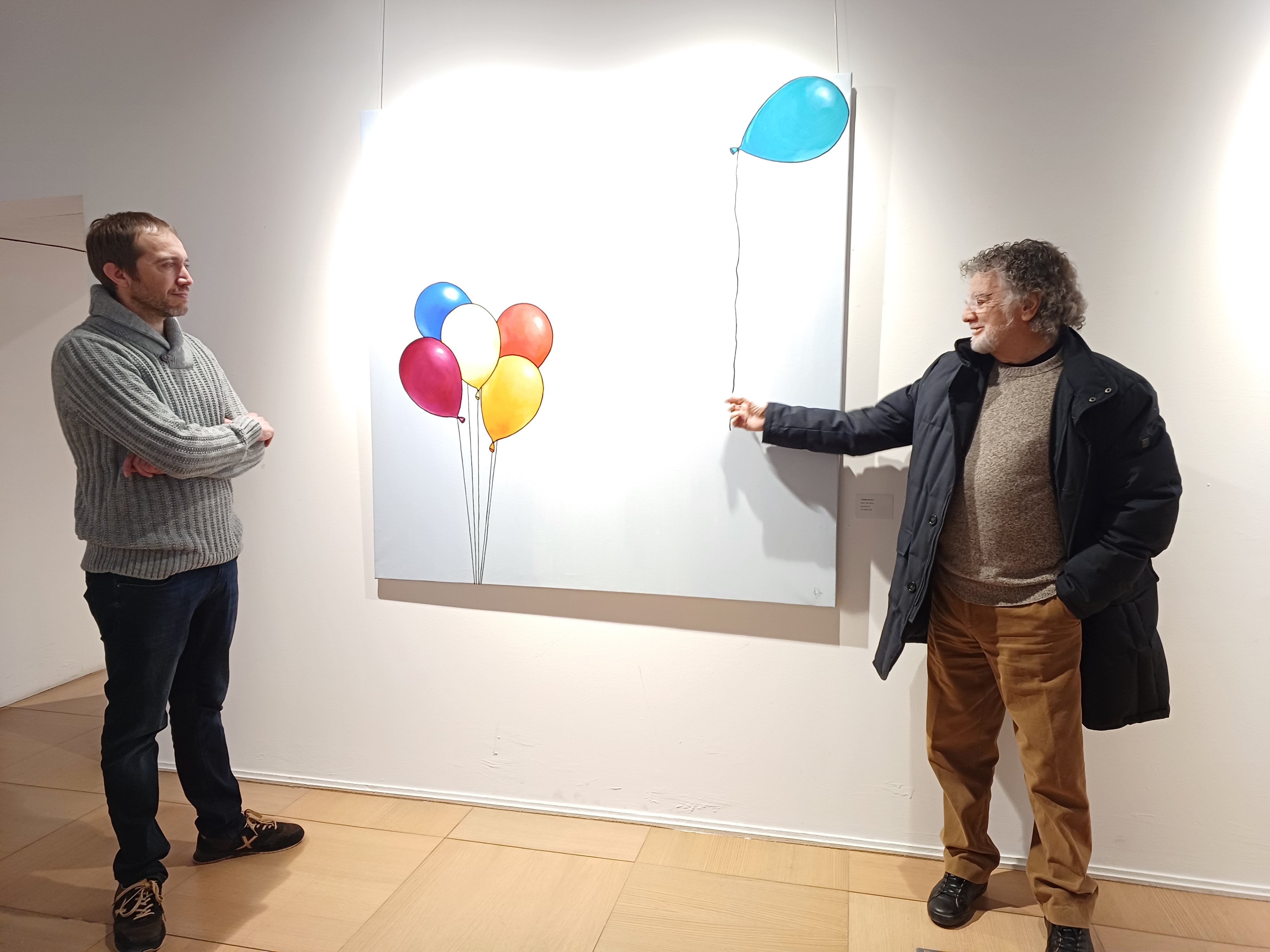 Lluís Ribas torna al Mucbe amb pintures de gran format