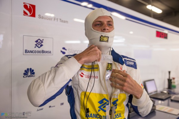 El piloto sueco Marcus Ericsson firma con Sauber por tercer año consecutivo