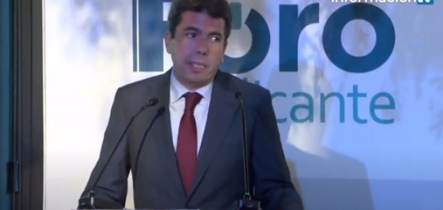 Mazón promete un tranvía de Elche al parque empresarial y el impulso a turismo de congresos 