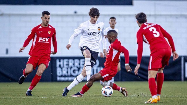 El VCF Mestalla empata ante el Terrasa FC y sigue sumando