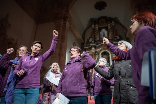 La memoria de las mujeres antifascistas se 'da un abrazo' a través de una propuesta de Paula Valero