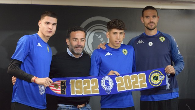 Gómez, 'Retru' y Luque aspiran a ayudar al Hércules a lograr el ascenso
