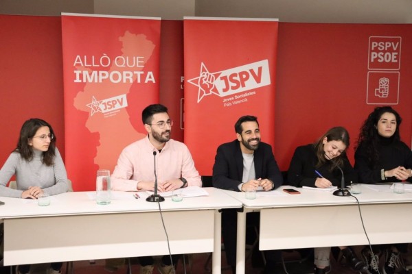 El 20% de las listas electorales del PSPV estarán ocupadas por menores de 31 años