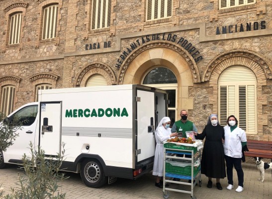 Mercadona ha donado más de 380 toneladas de alimentos a 15 asociaciones benéficas de la Región