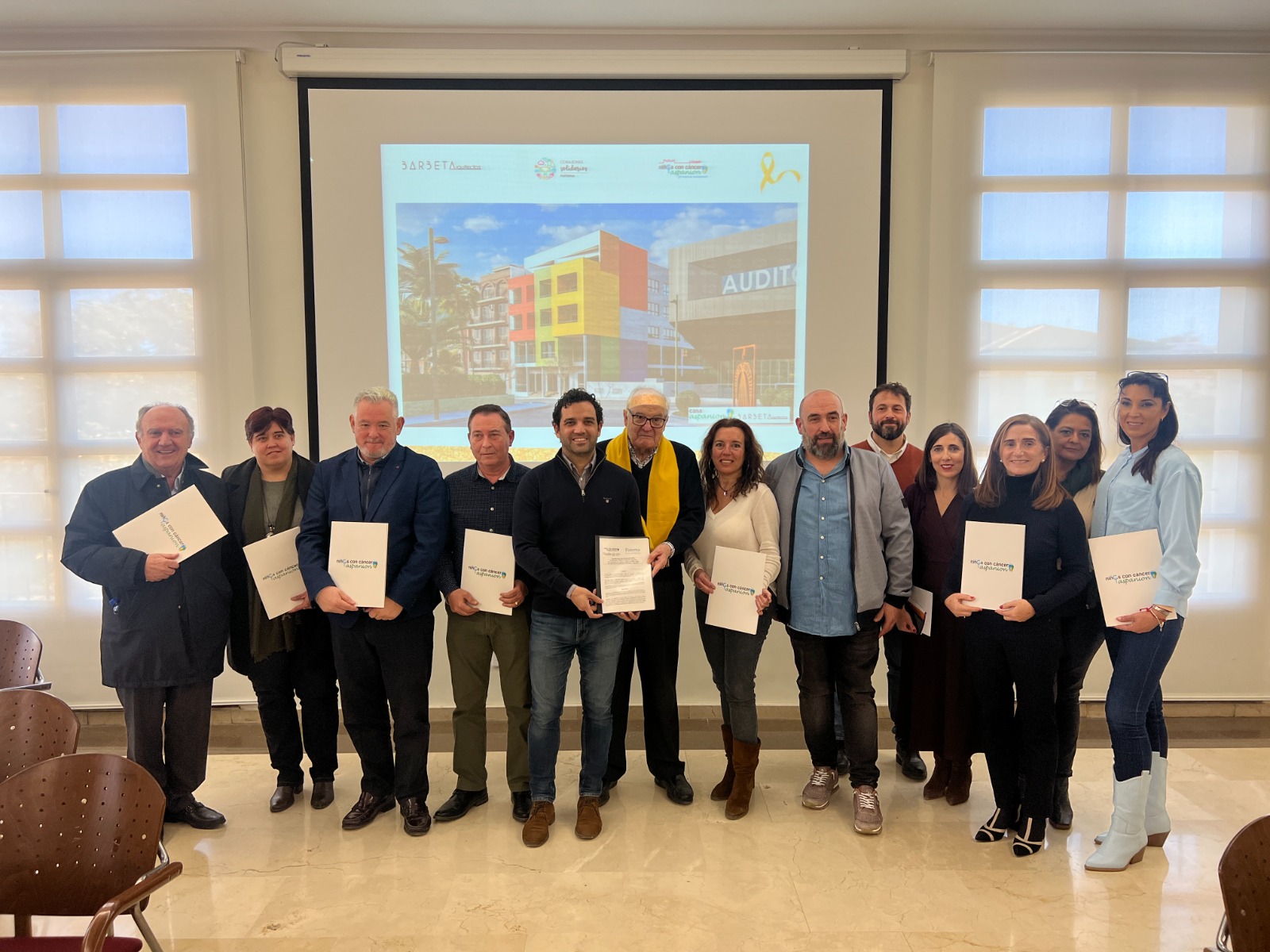 Paterna, Ciudad de Empresas y Aspanion colaboran para crear la residencia para niños con cáncer

