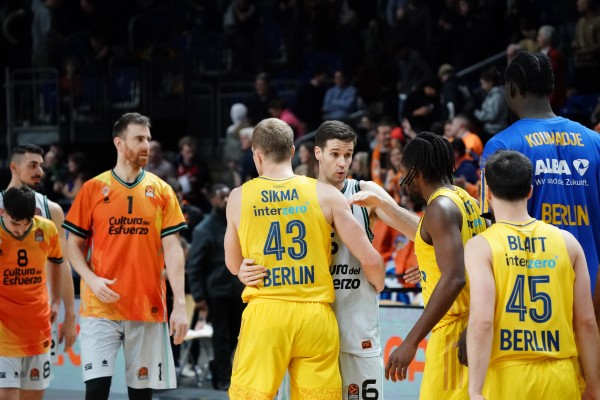 El Valencia no se frena en Berlín y enlaza su cuarto triunfo en Euroliga
