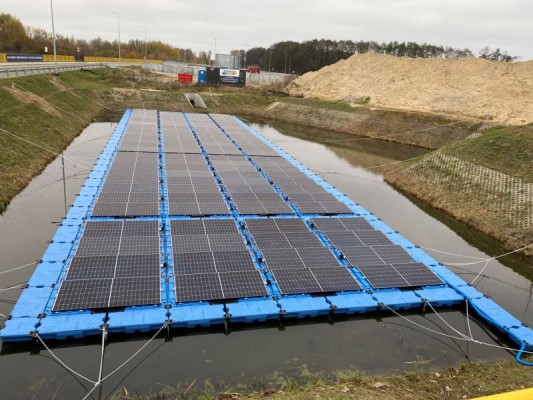 La alicantina Isigenere realiza su primer proyecto de fotovoltaica flotante en Polonia