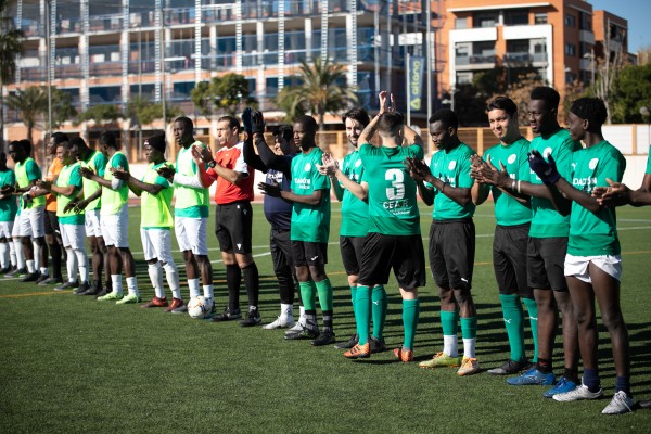 La integración de los refugiados a través del fútbol