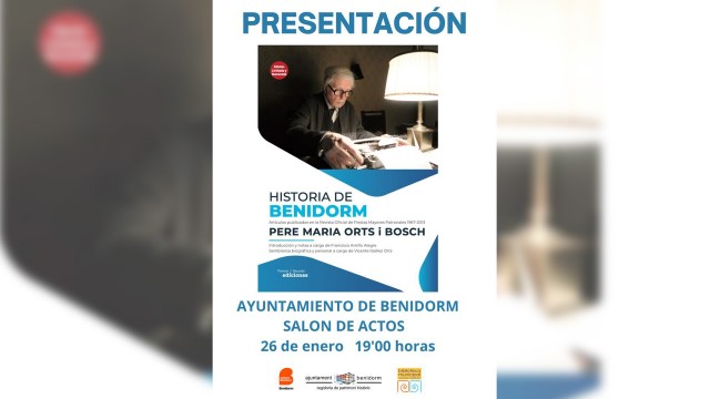 Un libro compila los artículos de Pere Mª Orts i Bosch en las revistas de las fiestas de Benidorm