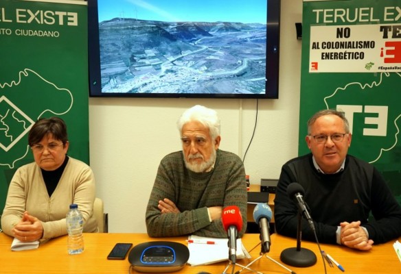 Teruel Existe denuncia al juez el aval ambiental del Gobierno al clúster de renovables del Maestrazgo