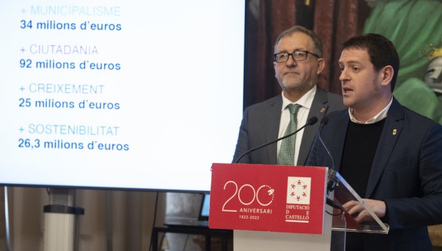 La Diputación destinará más de 50 millones en abastecimiento y depuración del agua