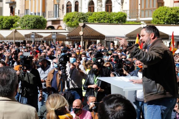 Abascal escoge Murcia para presentar a todos los candidatos de Vox para las elecciones del 28M
