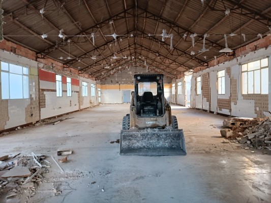 Pego inicia la obra del aparcamiento que sacará a la luz la estructura del antiguo mercado

