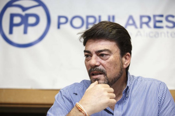 Génova nombra a Luis Barcala candidato a la alcaldía de Alicante