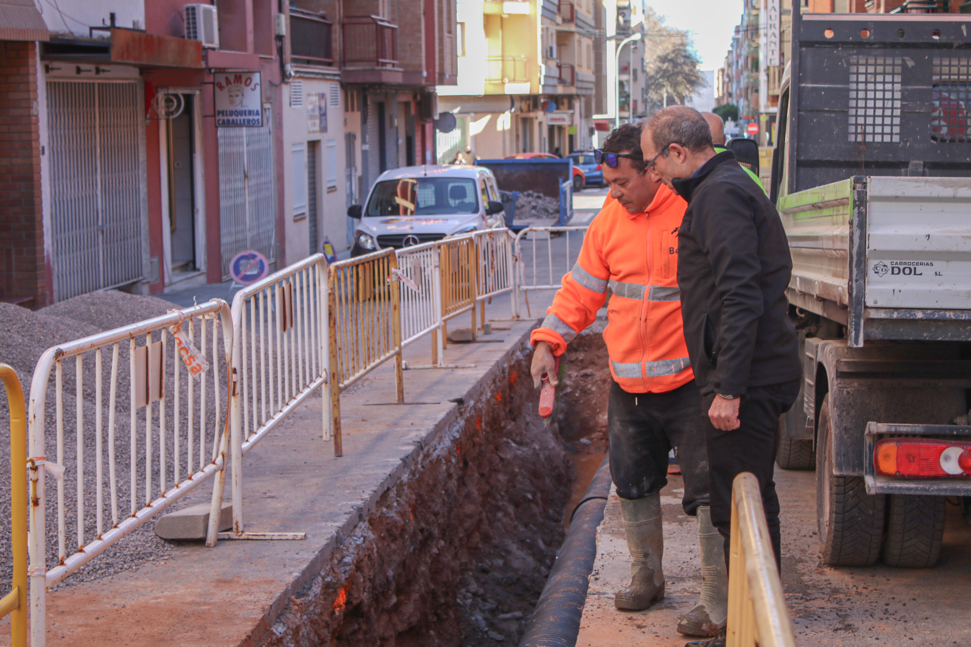 Onda instala rampas de acceso al barrio Villarreal y Adyacentes y repara el antiguo colector