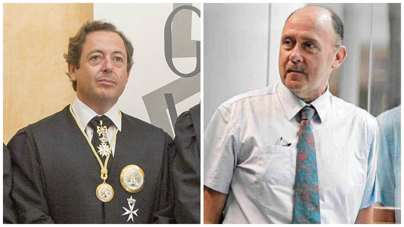 Enrique Fliquete y José María Tomás y Tío. Foto izq: EVA MAÑEZ - 