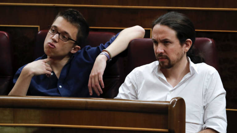 Íñigo Errejón y Pablo Iglesias - 