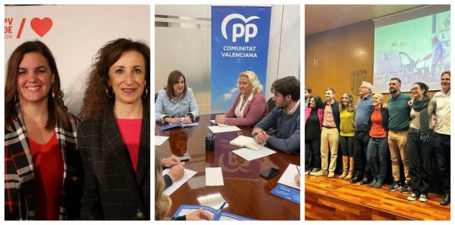 Listas en València: modelo clásico PP, el 'reality' del PSPV o las seudoprimarias de Compromís