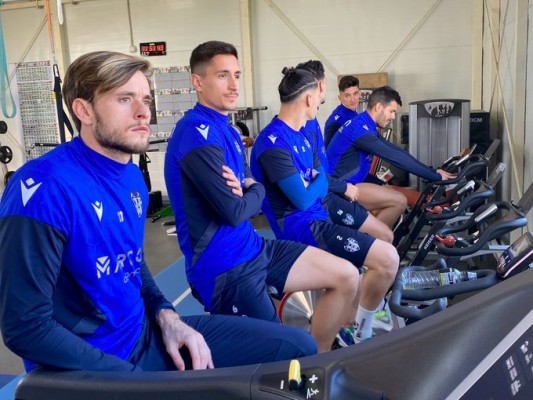 El Levante prepara la visita a Leganés pendiente de Pubill
