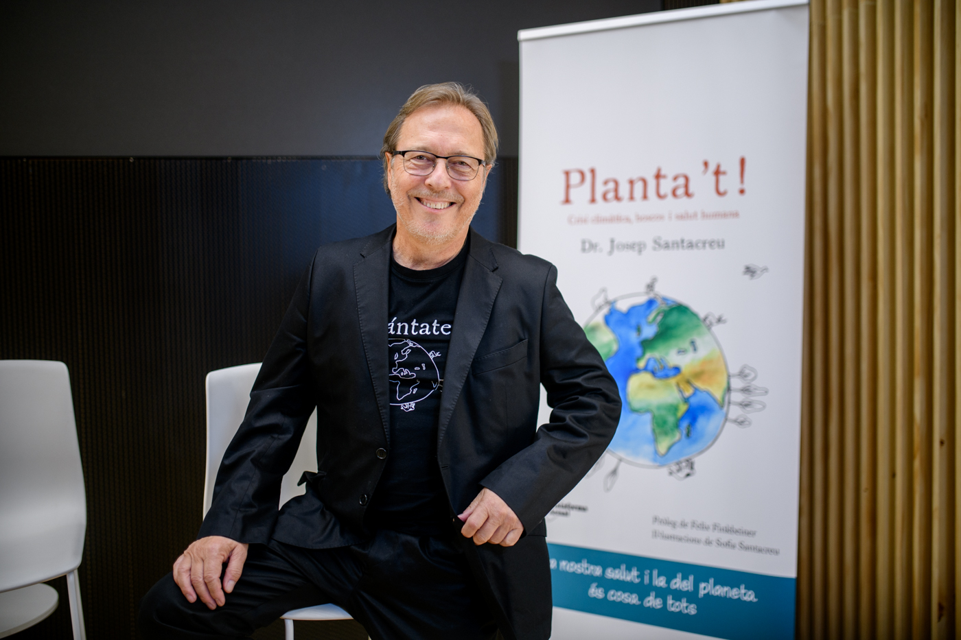 Josep Santacreu, CEO de DKV y autor de '¡Plántate!'. Foto: KIKE TABERNER - 