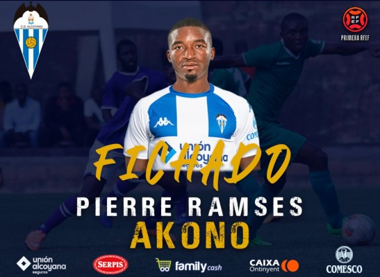 El Alcoyano cierra el fichaje del mediocentro camerunés Pierre Akono
