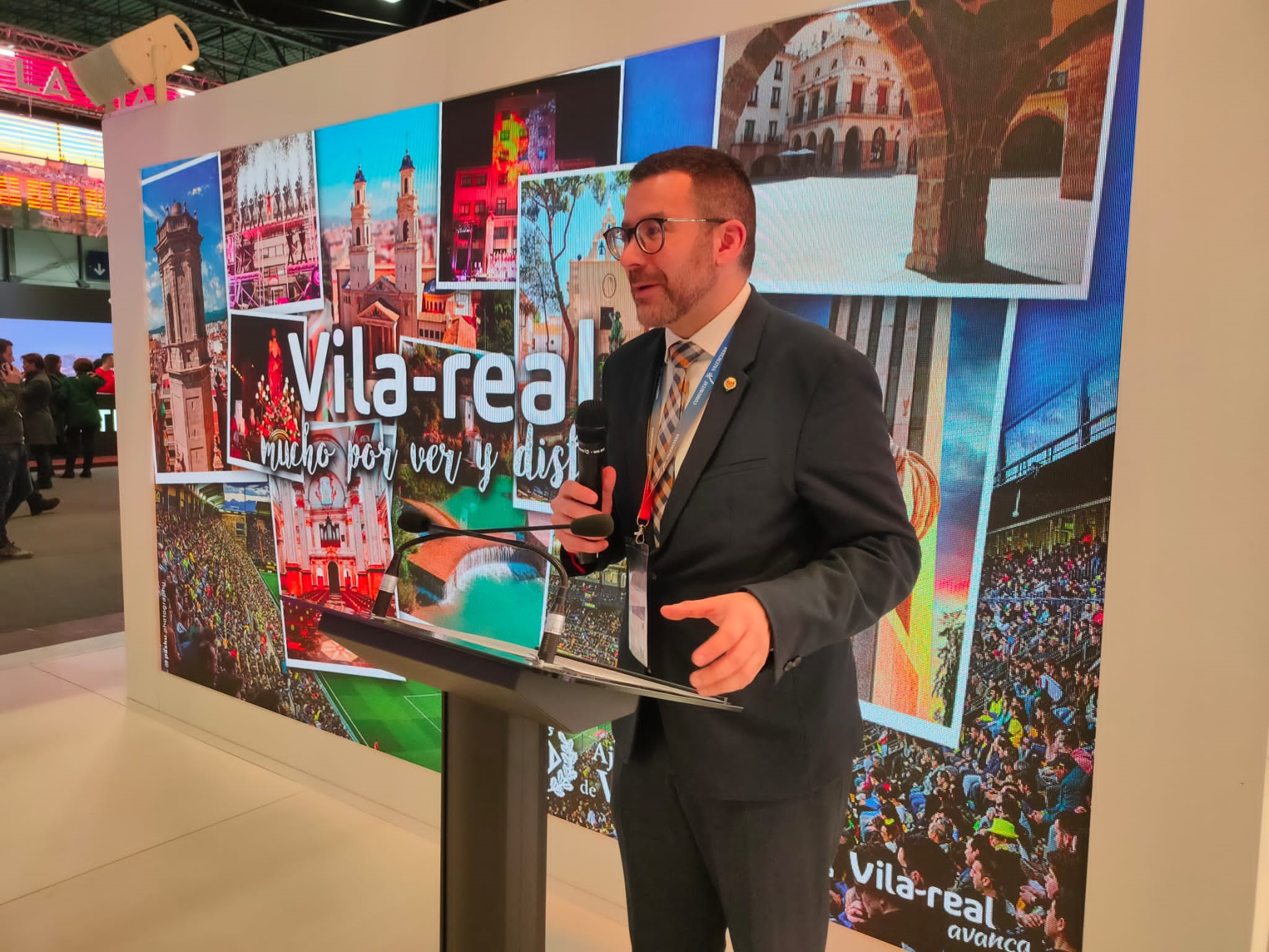 Vila-real recrea en Fitur su esencia medieval en la antesala del 750 aniversario de la ciudad 

