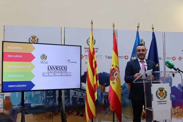 Benlloch promueve una nueva Vila-real del siglo XXI con los 68 proyectos de la Agenda Urbana