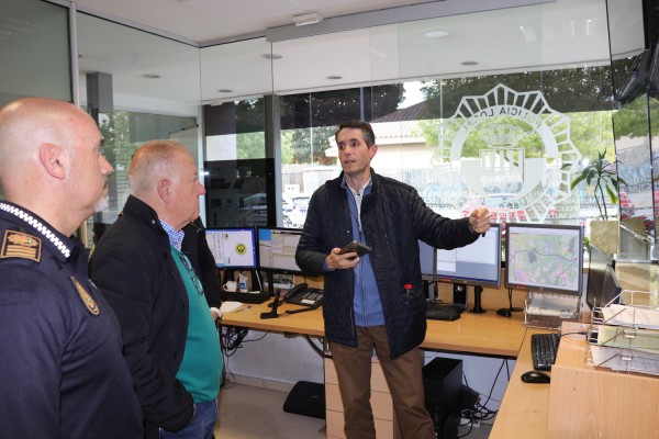 Mutxamel activa 86 cámaras de videovigilancia repartidas por el casco urbano y las urbanizaciones