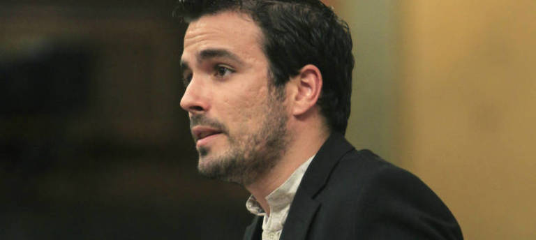  Garzón critica el minuto de silencio: el Congreso no está para 