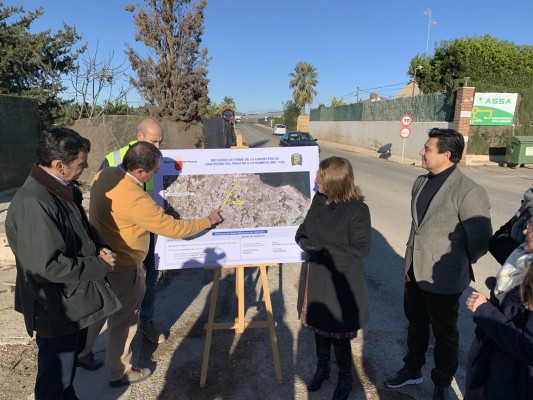 Catorce empresas pugnan por el contrato para hacer más segura la vía que une San Pedro del Pinatar con Lo Romero

