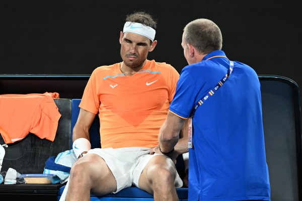 Un Nadal lesionado cae ante McDonald en segunda ronda
