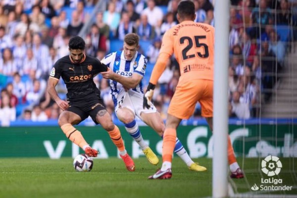 La Real Sociedad donde el Valencia