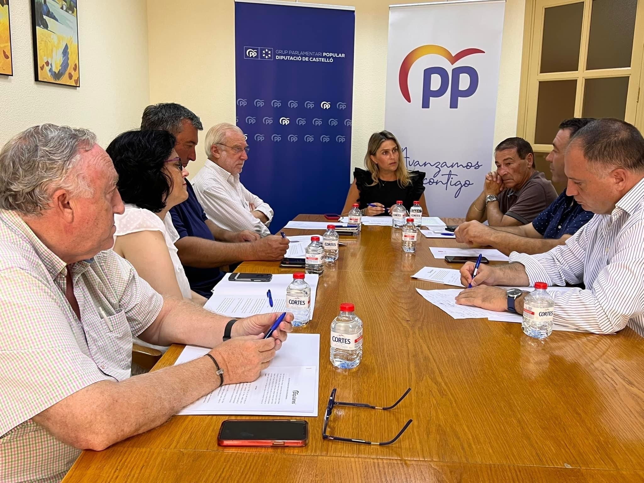 Los alcaldes del PP afectados por los incendios piden por escrito las ayudas a la Diputación