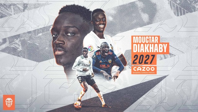 Oficial: Diakhaby renueva con el Valencia hasta 2027