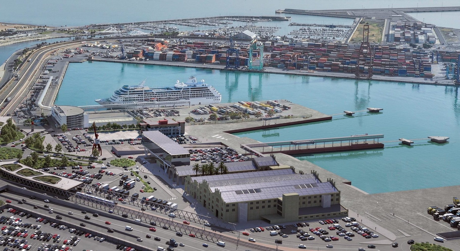 Ciutat-Port recurre la adjudicación a Baleària de la terminal de pasajeros del Puerto de Valencia