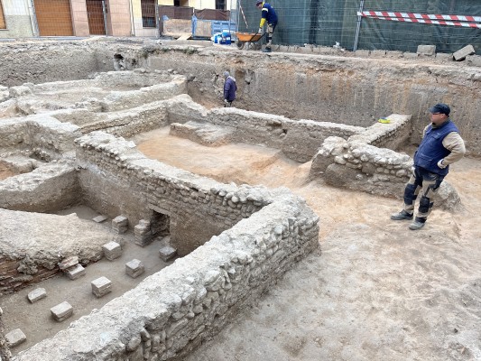 El hallazgo de unas termas romanas del siglo IV  en Petrer confirman lo relevante que fue Villa Petraria 