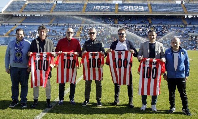 Homenaje al Hércules  del ascenso de 1996