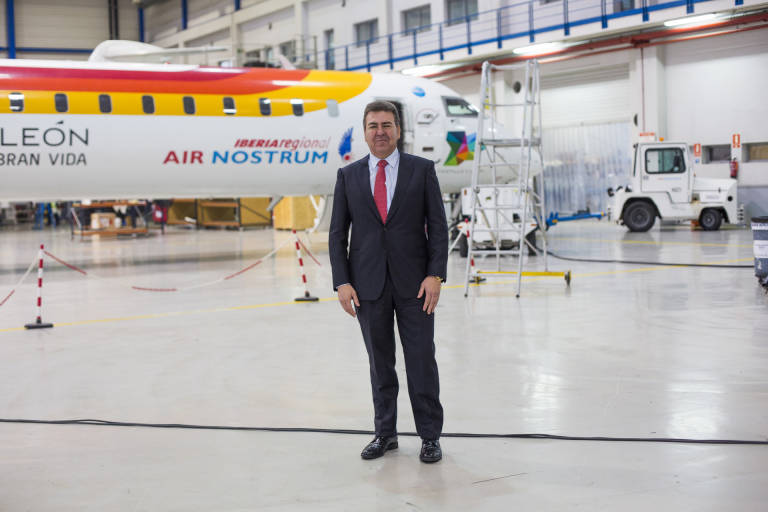 Carlos Bertomeu, presidente de Air Nostrum. - 